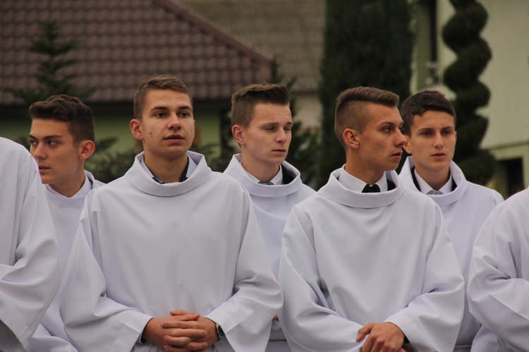 Powitanie ikony MB Częstochowskiej w Janisławicach