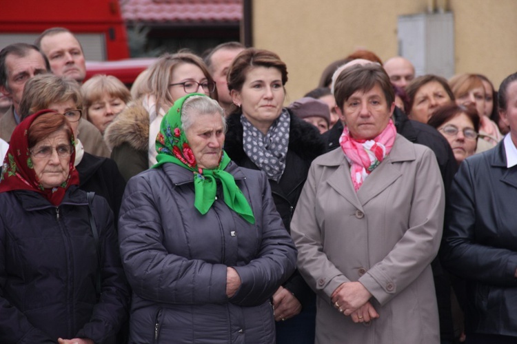 Powitanie ikony MB Częstochowskiej w Janisławicach