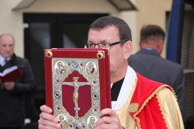 Powitanie ikony MB Częstochowskiej w Janisławicach