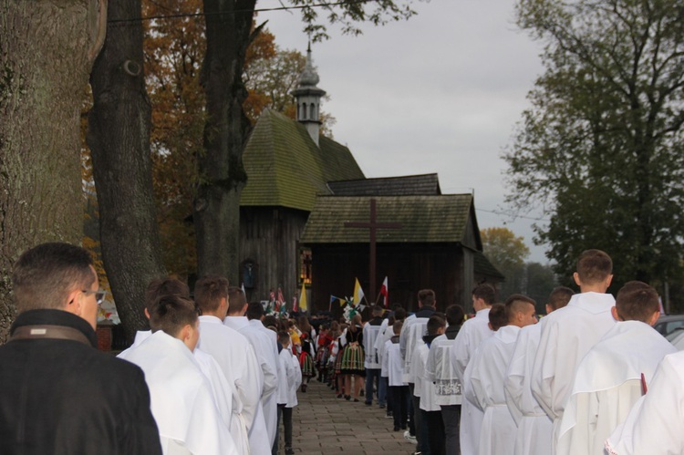 Powitanie ikony MB Częstochowskiej w Janisławicach