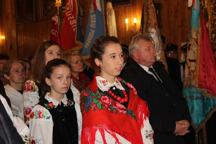 Powitanie ikony MB Częstochowskiej w Janisławicach