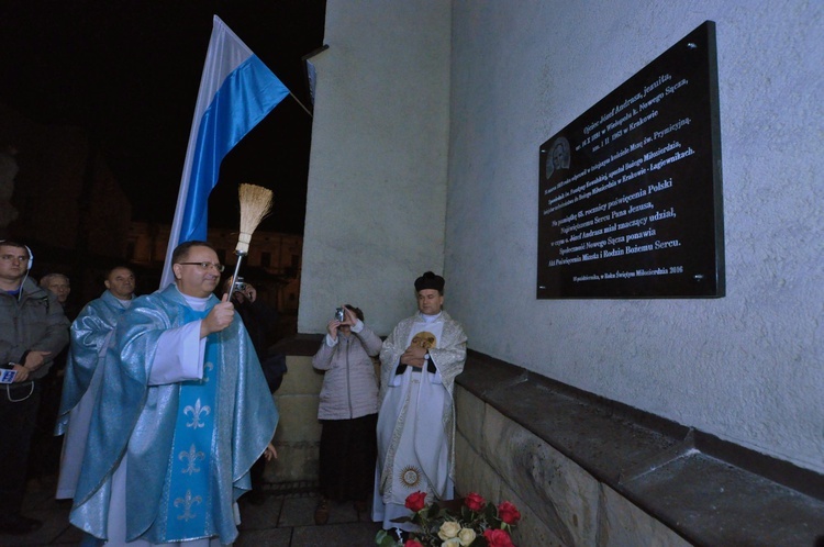 O. Józef Andrasz - tablica u jezuitów