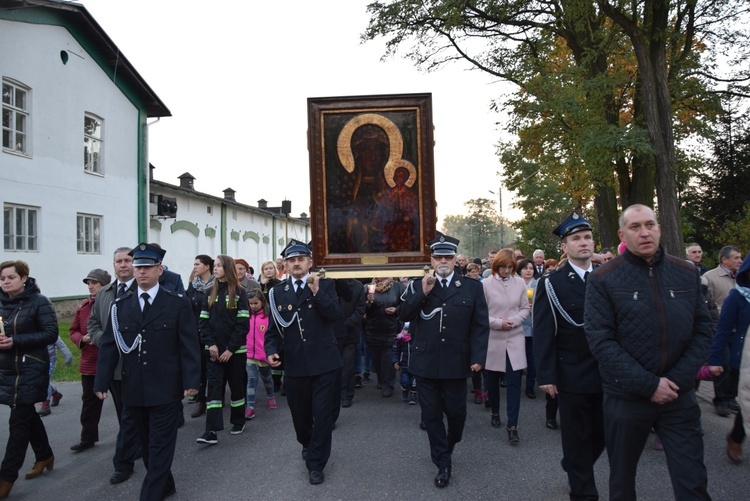 Powitanie ikony MB Częstochowskiej w Żelaznej