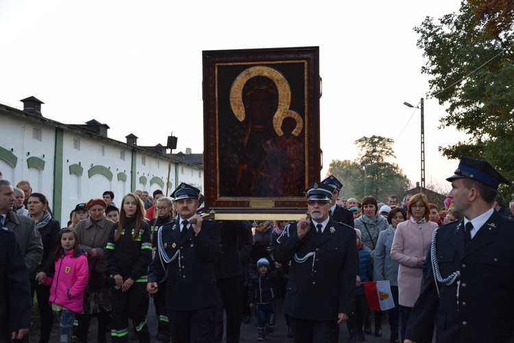 Powitanie ikony MB Częstochowskiej w Żelaznej