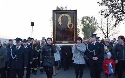 Powitanie ikony MB Częstochowskiej w Żelaznej