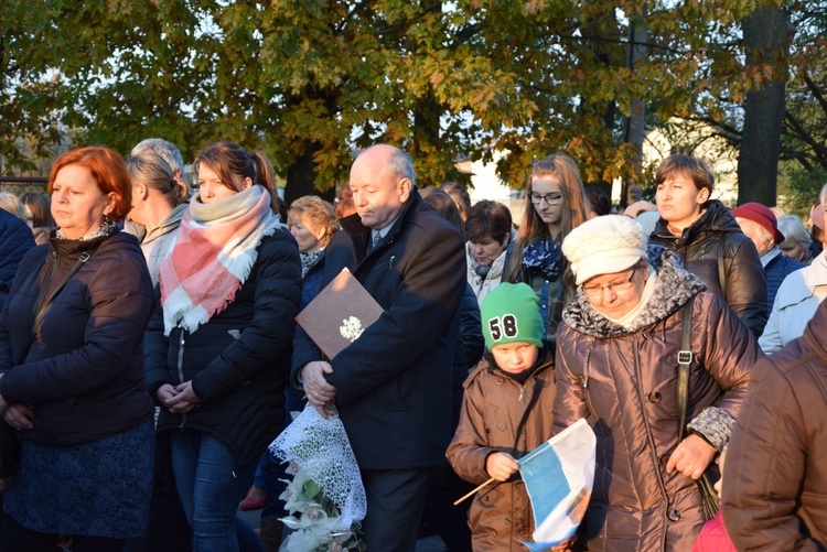 Powitanie ikony MB Częstochowskiej w Żelaznej