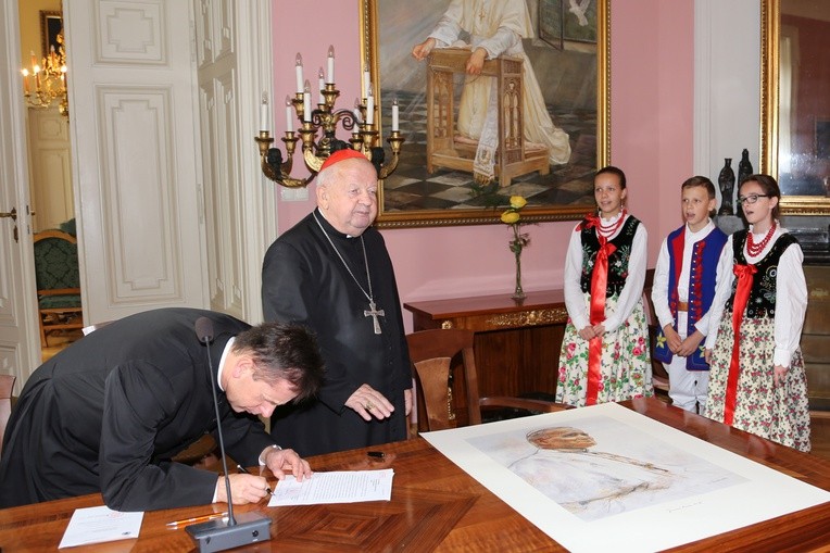 Św. Jan Paweł II dla Męciny