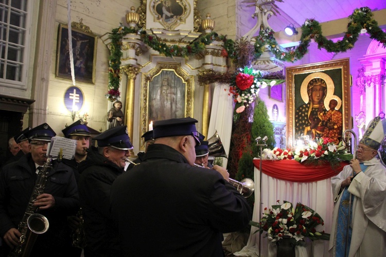 Powitanie ikony MB Częstochowskiej w Starej Rawie