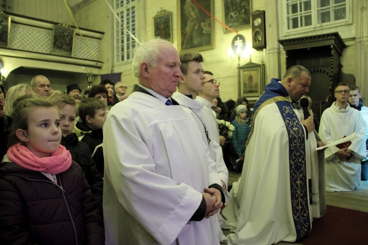 Powitanie ikony MB Częstochowskiej w Starej Rawie