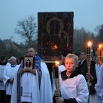 Powitanie ikony MB Częstochowskiej w Starej Rawie