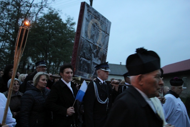 Powitanie ikony MB Częstochowskiej w Starej Rawie