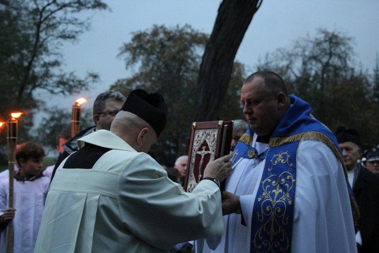 Powitanie ikony MB Częstochowskiej w Starej Rawie