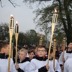 Powitanie ikony MB Częstochowskiej w Starej Rawie