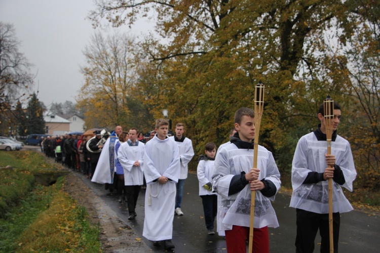 Powitanie ikony MB Częstochowskiej w Starej Rawie