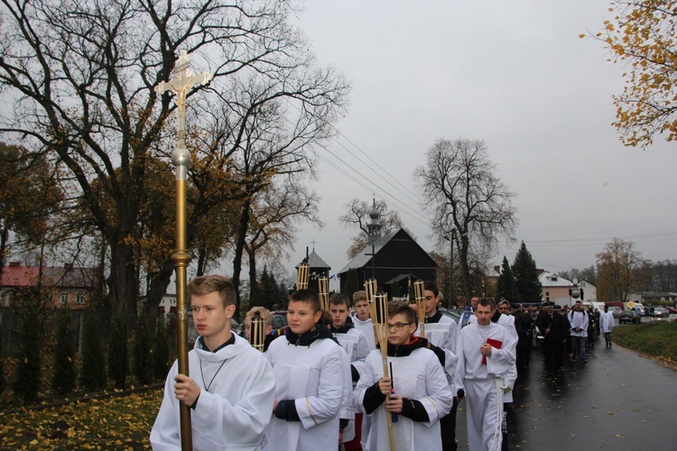 Powitanie ikony MB Częstochowskiej w Starej Rawie