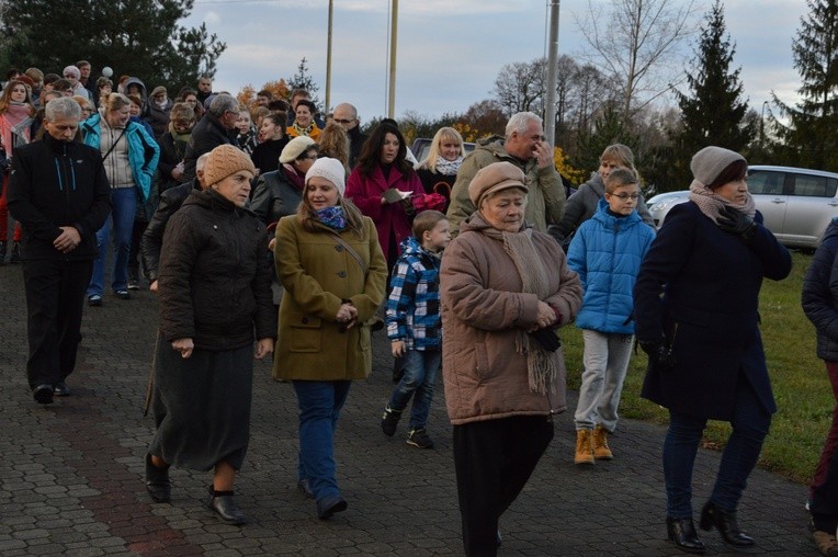Powitanie ikony MB Częstochowskiej w Skierniewicach - Rawce