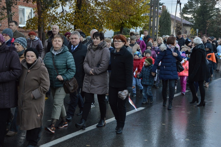 Powitanie ikony MB Częstochowskiej w Skierniewicach - Rawce