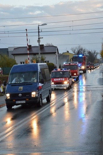 Powitanie ikony MB Częstochowskiej w Skierniewicach - Rawce