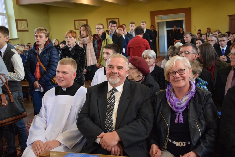 Obłóczyny w Wyższym Seminarium Duchownym w Łowiczu