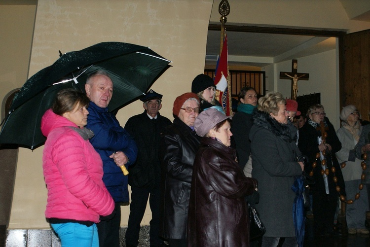 Powitanie ikony MB Częstochowskiej w Kamionie Skierniewickim