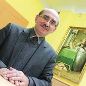 ▲	– Dewizą szkoły są słowa św. Tomasza z Akwinu: „Veritas et ordo caritatis”, czyli „Prawda i porządek miłości” – mówi dyr. Robak.