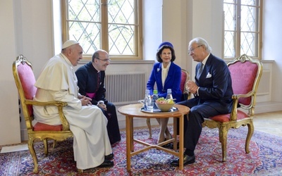 Papież spotkał się ze szwedzką rodziną królewską