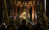 Procesja z relikwiami w Gliwicach