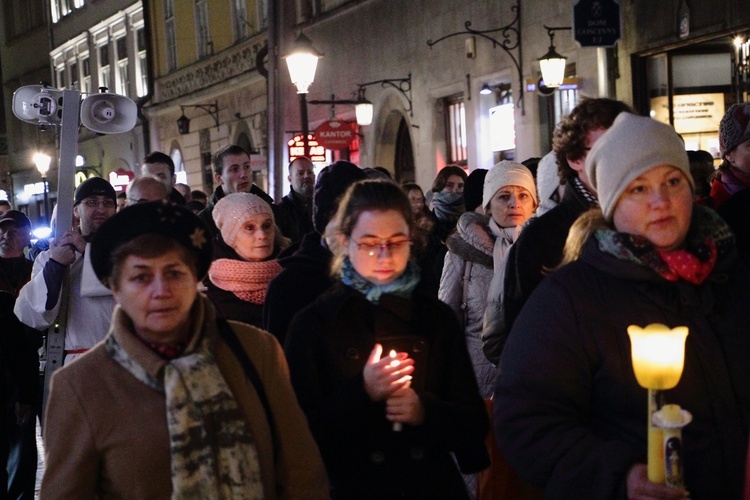 Wigilia Świętych w parafii Świętego Krzyża w Krakowie