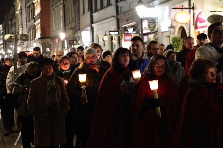 Wigilia Świętych w parafii Świętego Krzyża w Krakowie