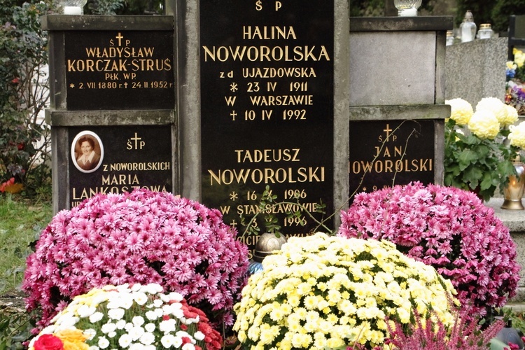 Dzień Zaduszny na cmentarzu Rakowickim