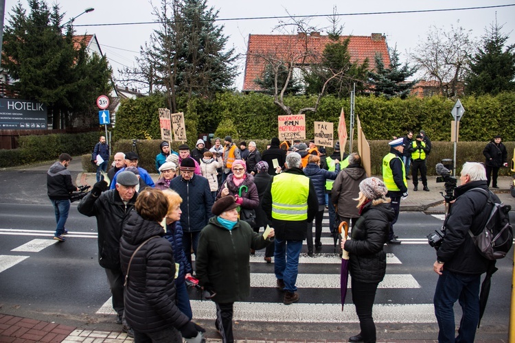 Blokada ulicy Bałtyckiej