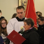 Powitanie ikony MB Częstochowskiej w parafii Miłosierdzia Bożego w Skierniewicach