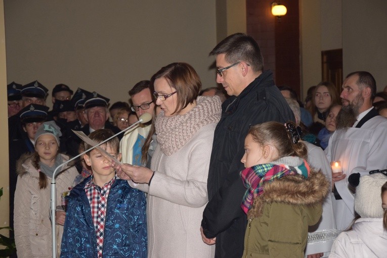 Powitanie ikony MB Częstochowskiej w parafii Najświętszego Serca Pana Jezusa w Skierniewicach