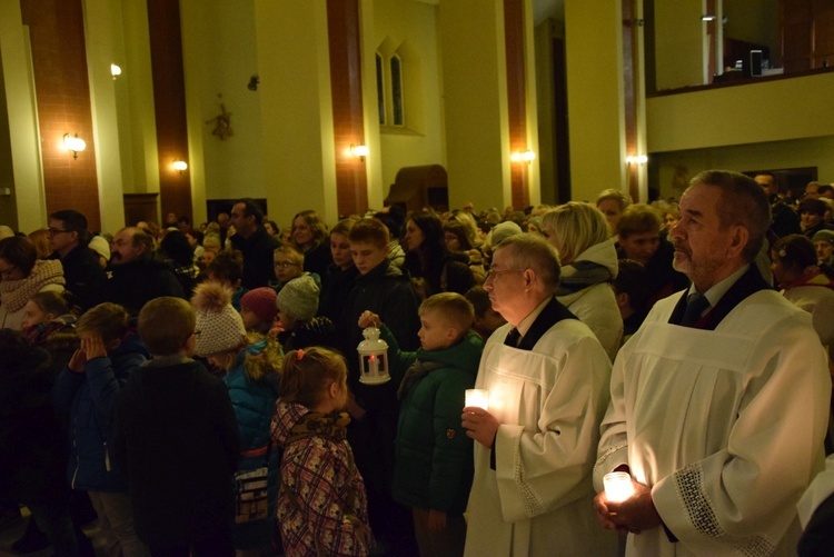 Powitanie ikony MB Częstochowskiej w parafii Najświętszego Serca Pana Jezusa w Skierniewicach