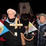 Powitanie ikony MB Częstochowskiej w parafii Niepokalanego Serca NMP w Skierniewicach