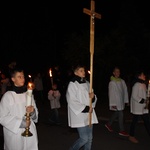 Powitanie ikony MB Częstochowskiej w parafii Niepokalanego Serca NMP w Skierniewicach