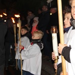 Powitanie ikony MB Częstochowskiej w parafii Niepokalanego Serca NMP w Skierniewicach