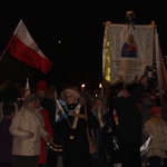 Powitanie ikony MB Częstochowskiej w parafii Niepokalanego Serca NMP w Skierniewicach