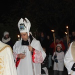 Powitanie ikony MB Częstochowskiej w parafii Niepokalanego Serca NMP w Skierniewicach