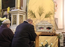 Relikwiarz św. Wiktorii w kościele ss. bernardynek w Łowiczu