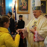 Powitanie ikony MB Częstochowskiej w parafii Grzymkowice-Byki