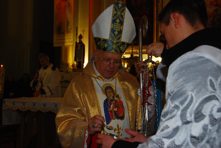 Powitanie ikony MB Częstochowskiej w Babsku