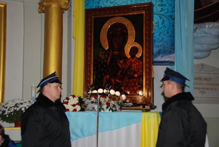 Powitanie ikony MB Częstochowskiej w Babsku