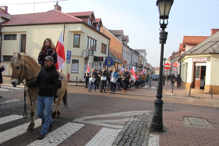 Marsz patriotyczny w Łowiczu