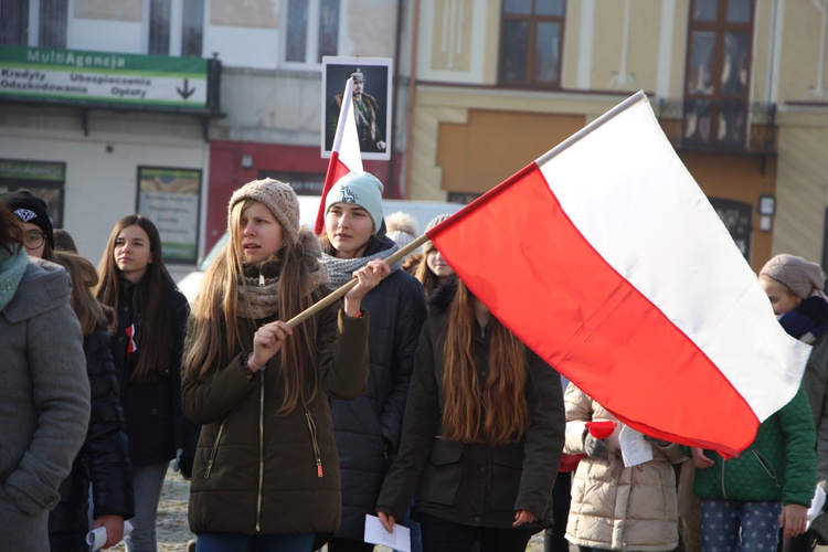 Marsz patriotyczny w Łowiczu