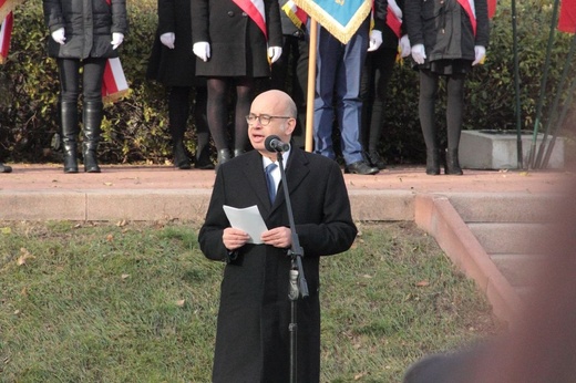 Uroczystości na cmentarzu Francuskim