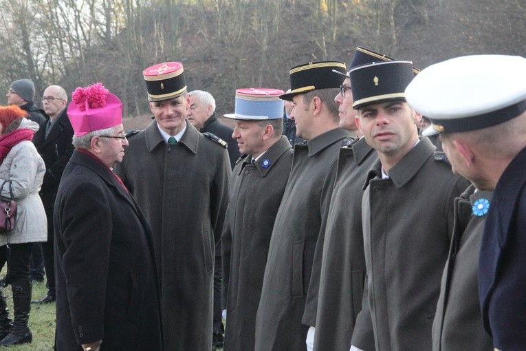 Uroczystości na cmentarzu Francuskim