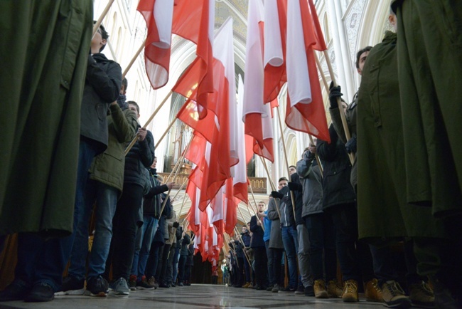 Poświęcenie Sztandaru Hallerczyków