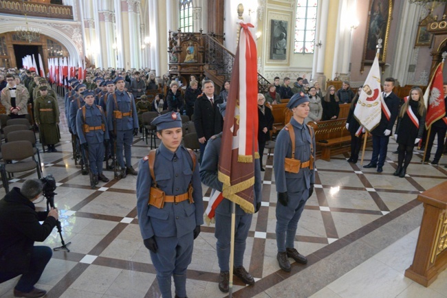 Poświęcenie Sztandaru Hallerczyków