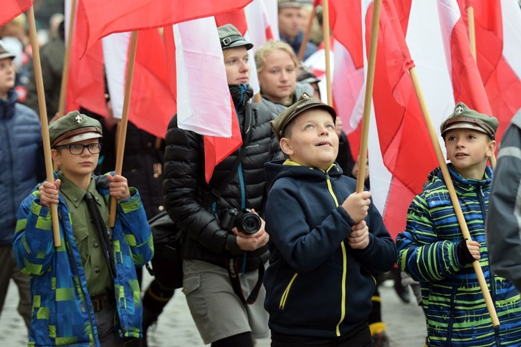 Marsz Niepodległości w Świdnicy